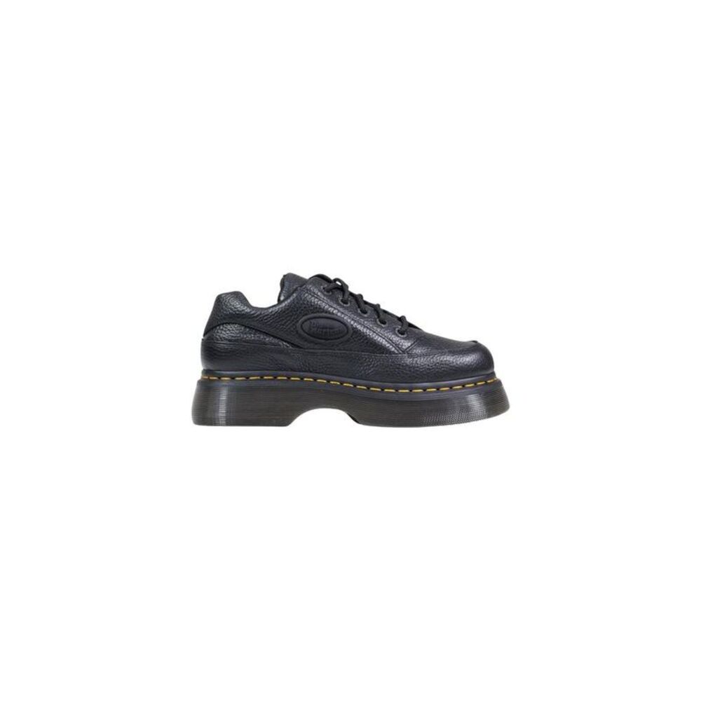 Dr. Martens Black Leather Platform Women's Pumps